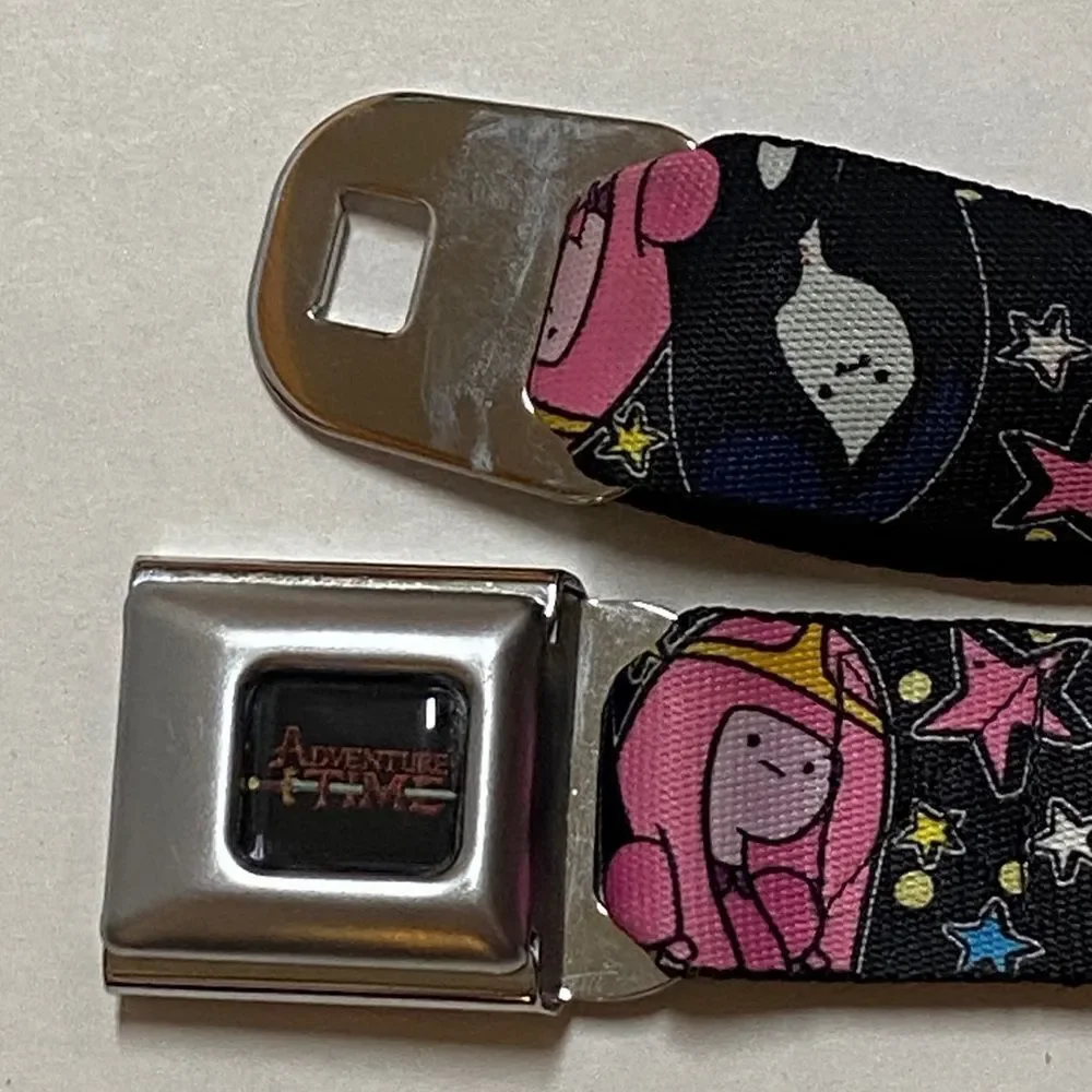 Adventure Time Pink and Black Belt Unisex
